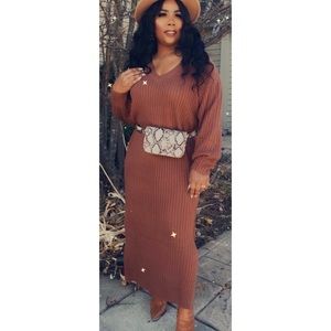 Sweater dress